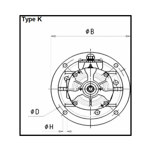 ItalVibras 0.7 HP 1200 RPM 230/460V 3-Phase Dual Voltage Vibratory Motor