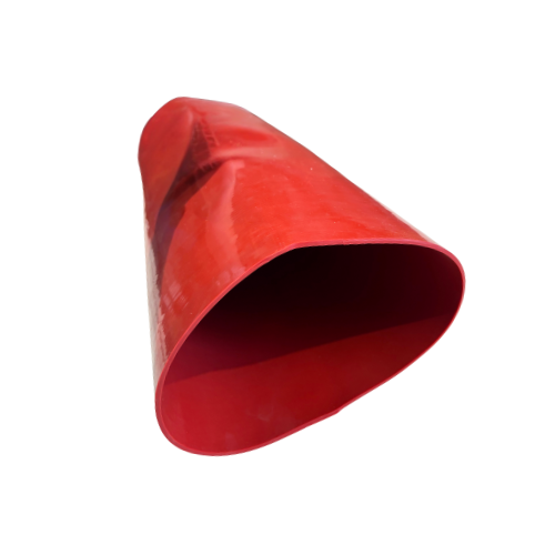 Inside view of silicone tubing