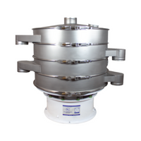 SiftPro 48 Screener Unit with 3 screens and 4 out-spouts, with a dome cover. 