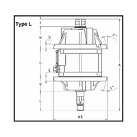 ItalVibras 2.5HP 1200 RPM 230/460V 3-Phase Dual Vibratory Motor - ScreenerKing®