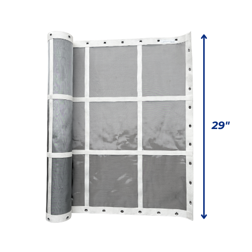 29” Width Wire Mesh Bonded Edge Screen