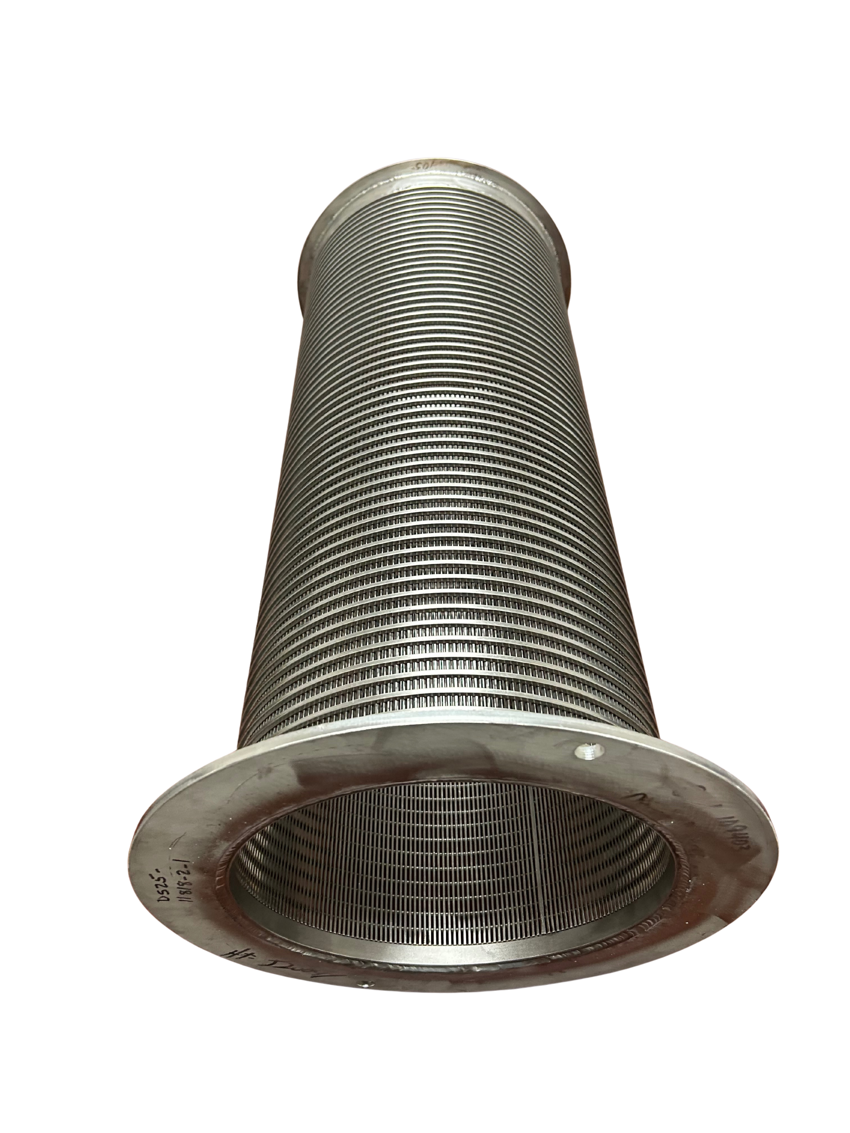 Stainless Slotted Opening Screen for Centrifugal Screener - Custom