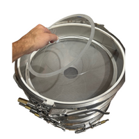 A removable acrylic cover is an ideal choice for industrial environments that use Sweco style separators