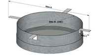 Specify your drum filter's diameter, height, screen mesh, and frame size to perfectly fit your application.