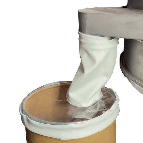 Stop material leakage and product loss at the screener discharge. Get a custom-sized, dust-tight vibratory screener connector cover built for your exact outfeed