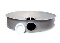 Built from 304 stainless steel with a bead blast matte finish, our distribution frame is available in a range of sizes and configurations to meet your processing needs.