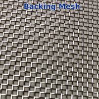 Close-up of optional stainless steel backing mesh used to reinforce 40-inch replacement screens in high-impact vibratory screening applications
