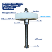 Stainless Steel Screen Tie Down Assembly