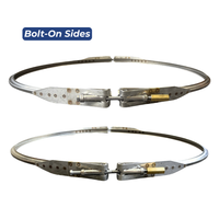 Bolt-on design provides secure attachment across screener frames.