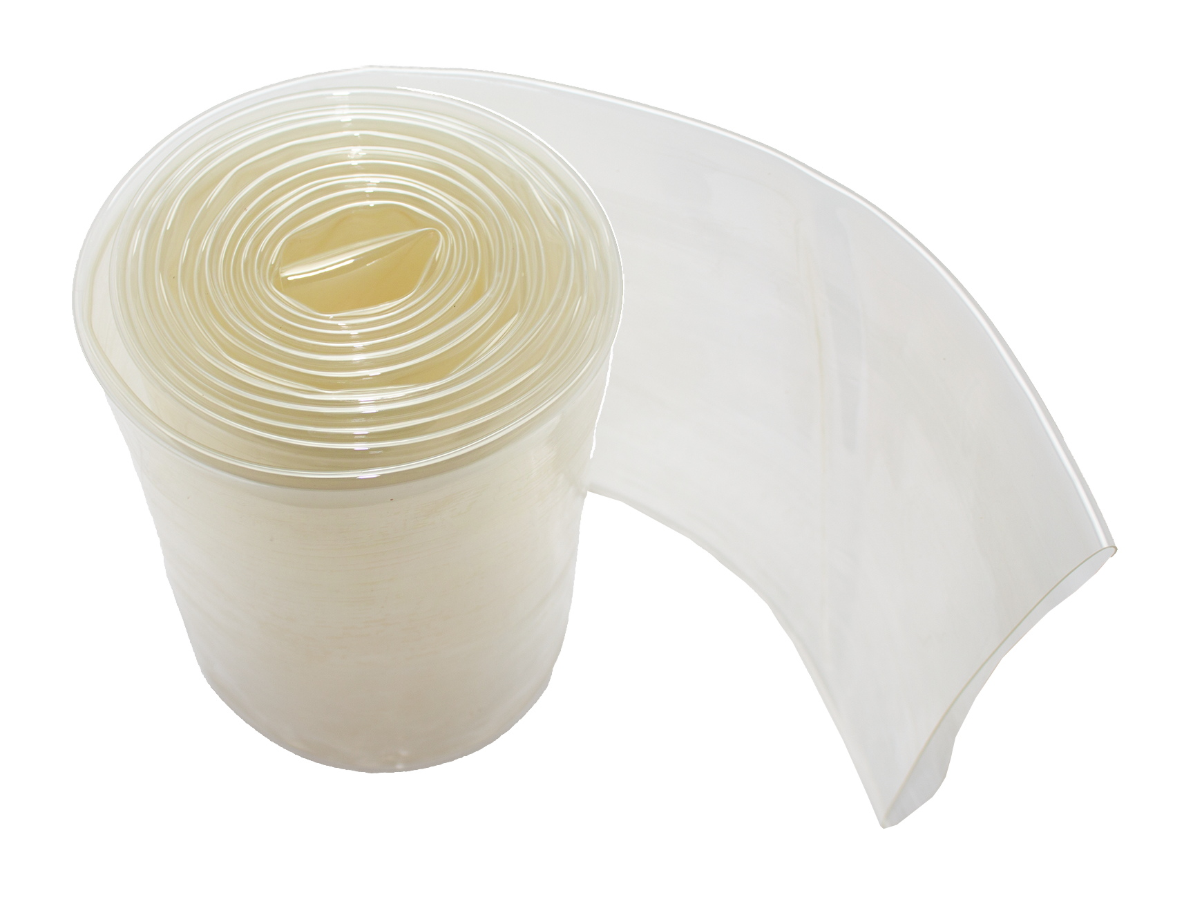 Clear flex tubing made from highly durable and flexible FDA-approved, food-grade polyurethane