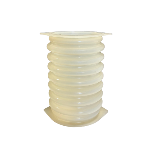 Connector boots' wide-band top and bottom enable quick clamp-on setup using standard worm gear clamps (sold separately and recommended)