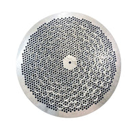 Each kit comes with a stainless steel perforated plate, food-safe nylon sliders, and hardware for assembly (30"–60" kits).