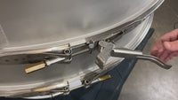 Built from stainless steel and designed with a patented quick-release latch, this clamp offers tool-free installation and removal. Each unit includes a durable T-bolt and all required hardware, enabling fast and efficient changeouts while maintaining secure clamping for your vibratory screener components.