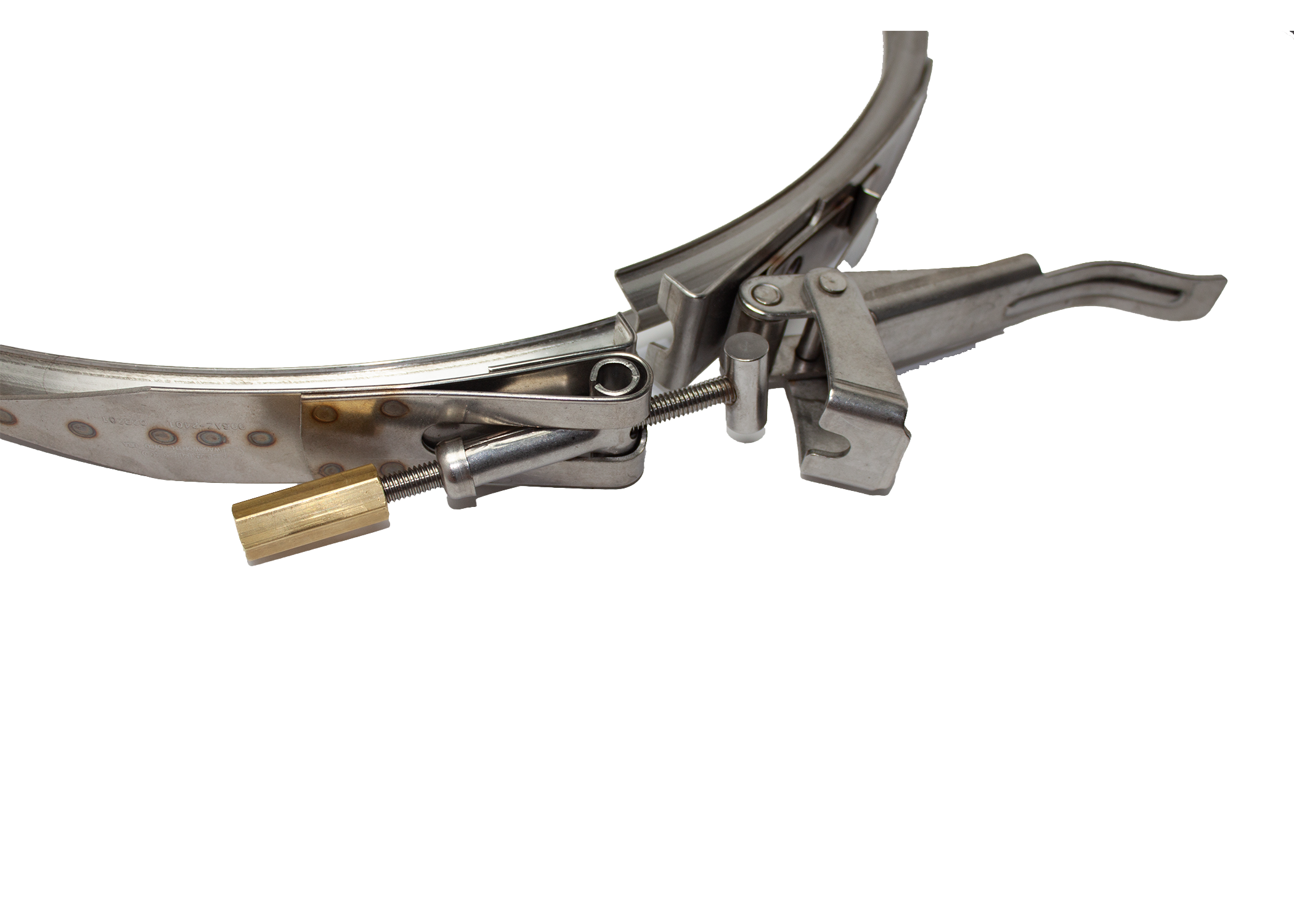 Featuring a patented quick-release latch, this clamp allows for tool-free installation and removal, ensuring fast and efficient adjustments.