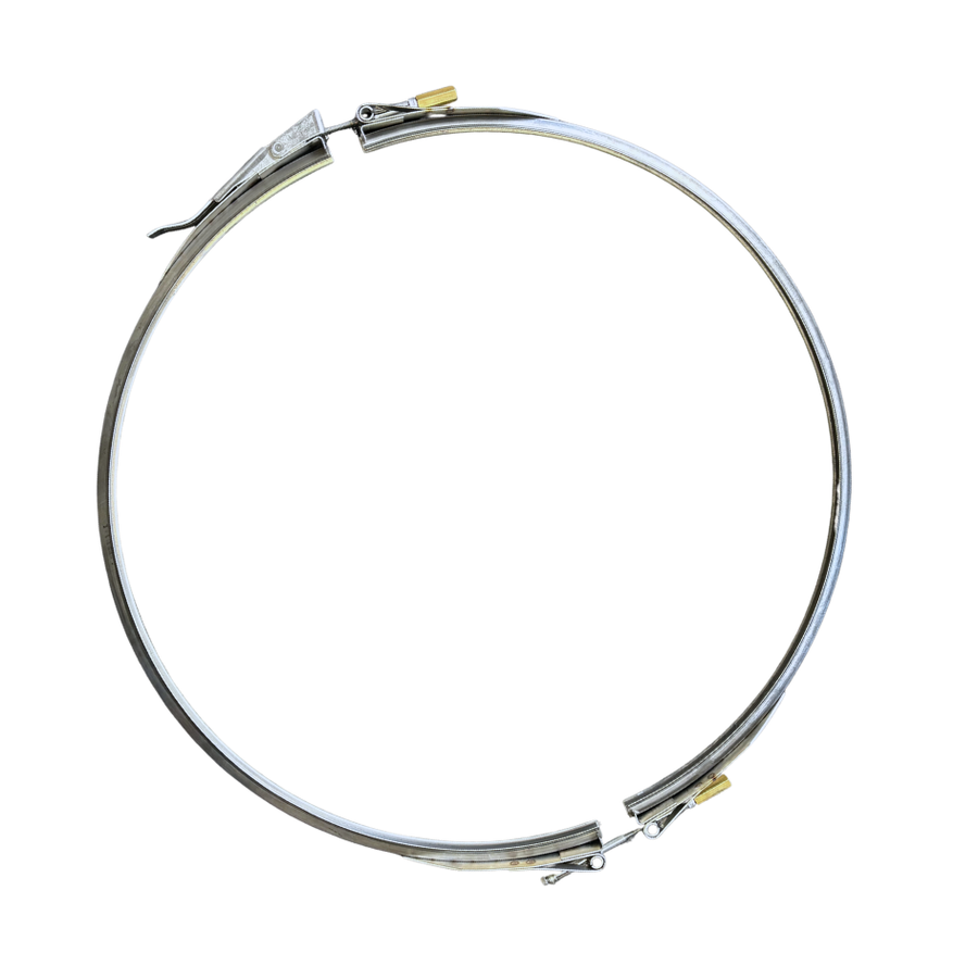 Built from stainless steel and designed with a patented quick-release latch, this clamp quick release clamp configuration offers tool-free installation and removal.