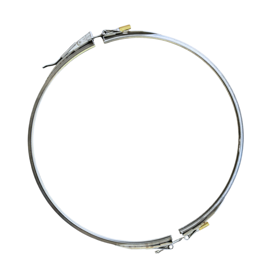 Built from stainless steel and designed with a patented quick-release latch, this clamp quick release clamp configuration offers tool-free installation and removal.