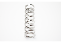 Springs with electro-polished finish for easy cleaning and enhanced durability.