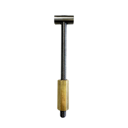 Our precision T-bolt and solid brass nut assembly is engineered for strength and longevity. The 6-inch stainless steel T-bolt pairs perfectly with a 1 ¾-inch brass nut to deliver reliable clamping performance in industrial screener setups.