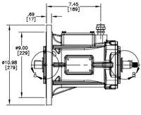 Martin Engineering 0.5 HP 1170 RPM Vibratory Motor - ScreenerKing®