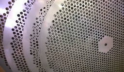 Stainless Perforated Plate is used in clean ring and de-blinding assemblies for self-cleaning screen setups. Best for minimizing de-blinding and maximizing screen throughput efficiency
